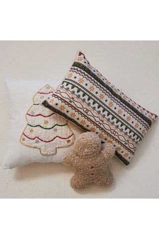 Gingerbread Man Pillow