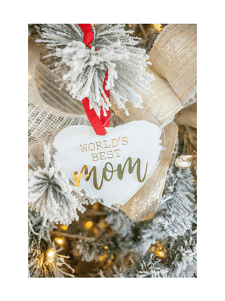 World's Best Mom Ornament