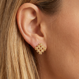 My Sister's Cottage | Waterproof | Woven Rope Earrings (detail view 2)