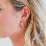 My Sister's Cottage | Waterproof | Abstract Embellished Earrings (detail view 3)