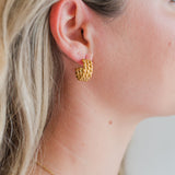 My Sister's Cottage | Waterproof | Rope Mini Hoop Earrings