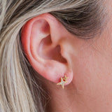 My Sister's Cottage | Waterproof | Twinkle Star Earrings (detail view 2)
