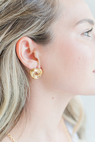 My Sister's Cottage | Waterproof | Open Knot Earrings