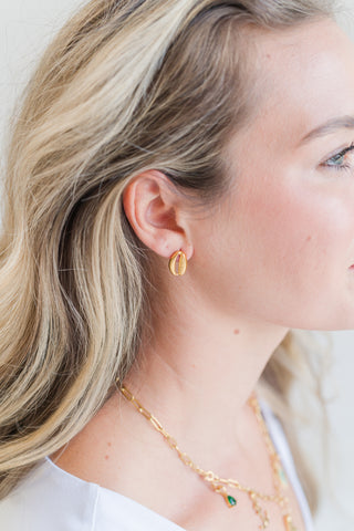 My Sister's Cottage | Waterproof | Puka Shell Earrings