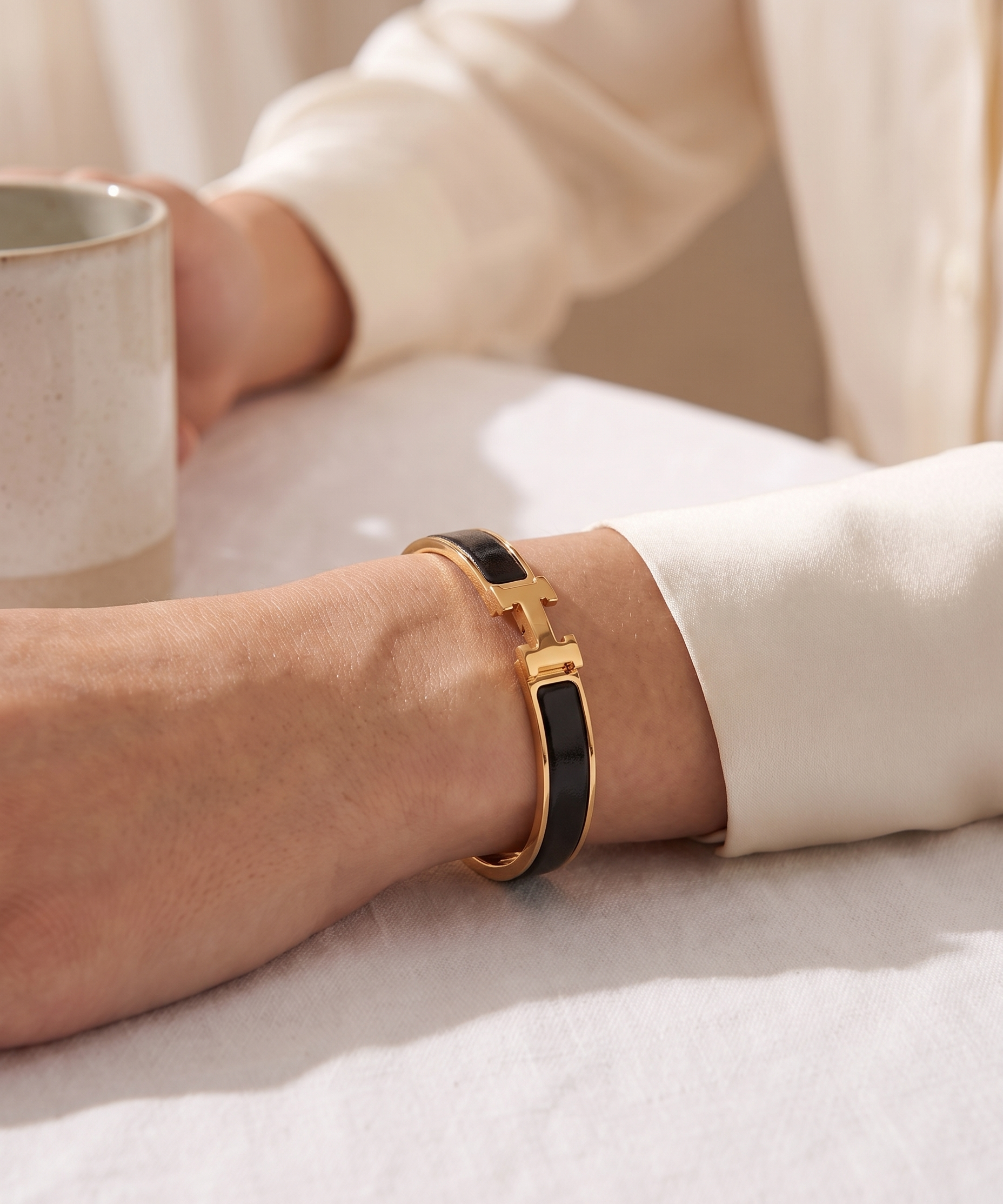 Luxe Link Enamel Bracelet