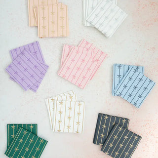 Gold Bow Napkins