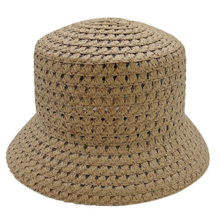 Straw Bucket Hat