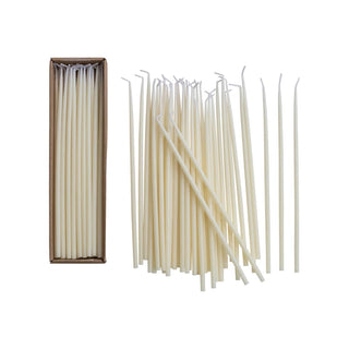 Thin Taper Candles Box Set of 36