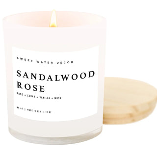 Sandalwood Rose - Soy Candle