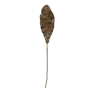 Plaster Finish Faux Leaves Small