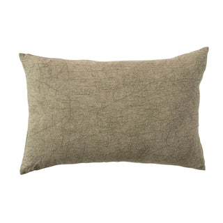 Stonewashed Linen Lumbar Pillow