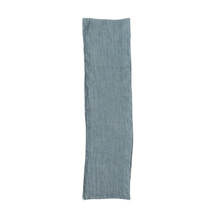 Linen Table Runner - Blue