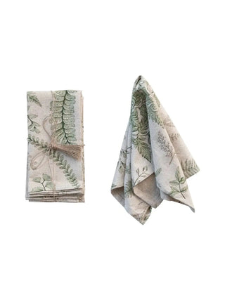 Fern Print Napkins