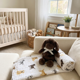 Dog Swaddle & Rattle Set