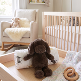 Dog Swaddle & Rattle Set