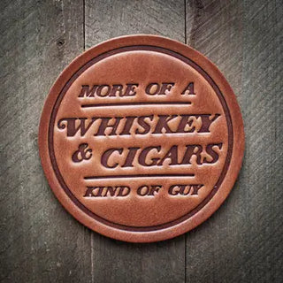 Sugarhouse Leather Coaster