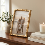 Gold Bamboo Photo Frame, 5x7