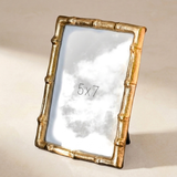 Gold Bamboo Photo Frame, 5x7