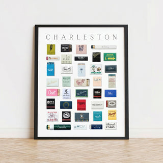 Matchbox City Prints – Charleston Art Print (Unframed)