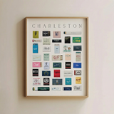 Matchbox City Prints – Charleston Art Print (Unframed)
