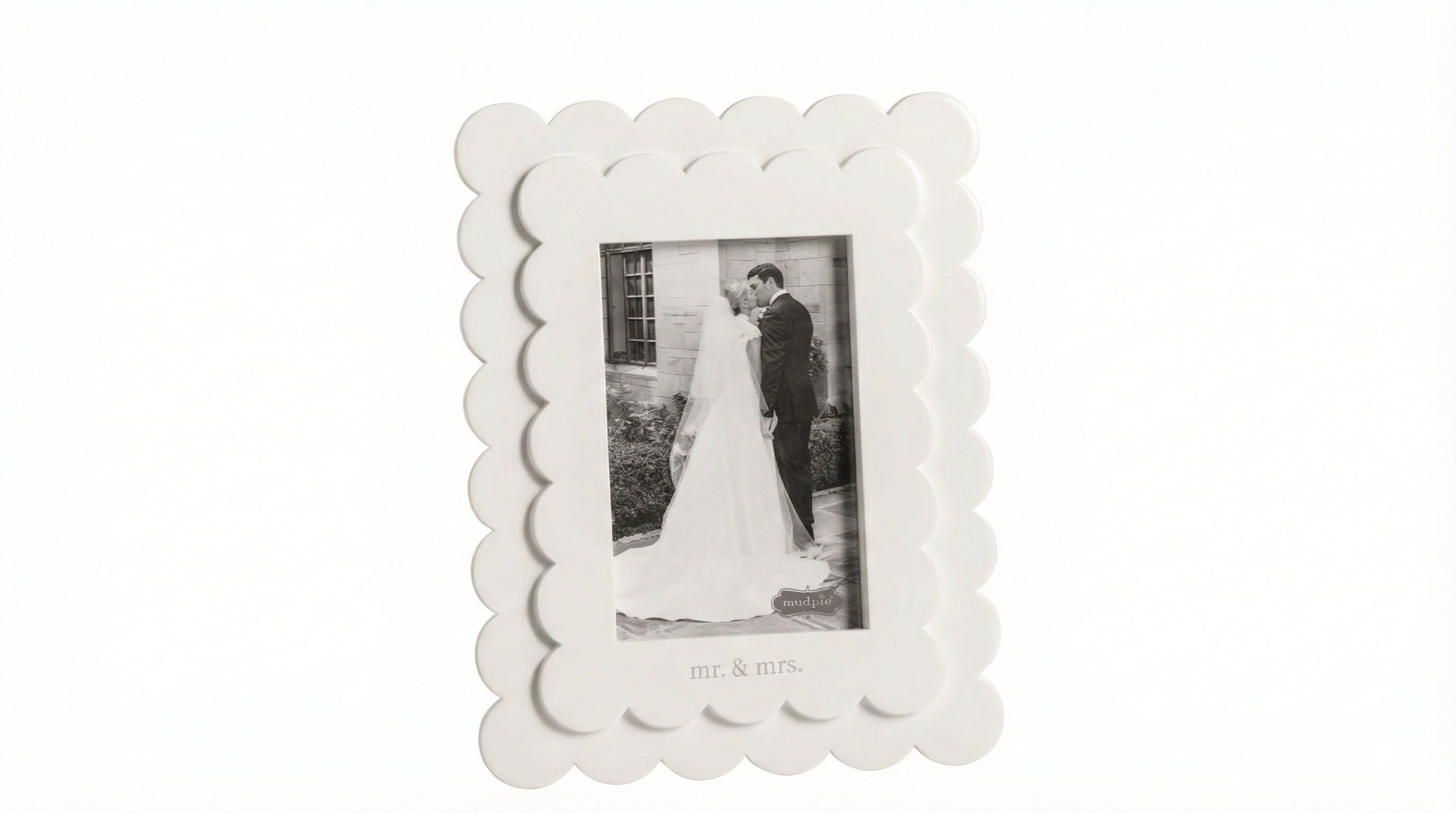 Mr. & Mrs. Scallop Frame