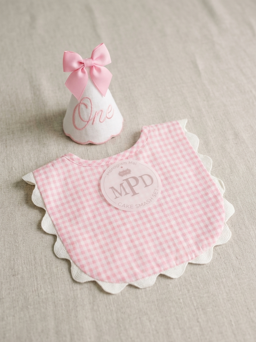 Gingham Cake Smash Set (detail view 3)