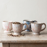 Stoneware Footed Mug