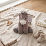 Thaddeus The Donkey Plush Pal – Soft Stuffed Donkey Farm Animal Toy