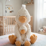 Mama & Baby Duck Plush Set – Soft Stuffed Duck Toy Gift Set