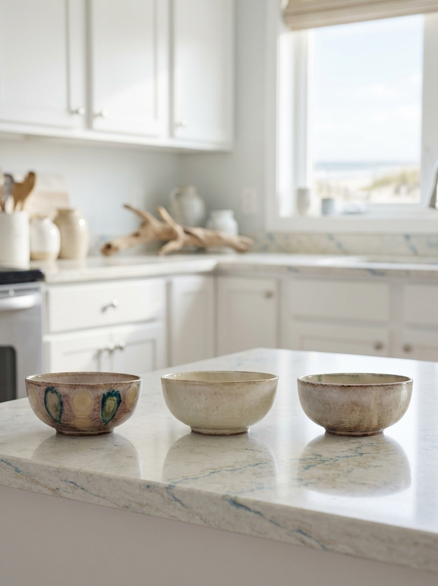 Hand-Painted Stoneware Bowl