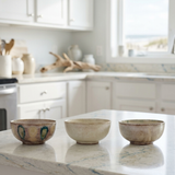 Hand-Painted Stoneware Bowl