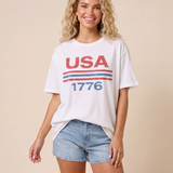 USA EST 1776 Graphic Tee