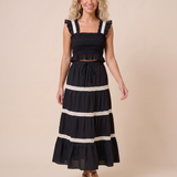 Charleston Lace Maxi Skirt