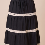 Charleston Lace Maxi Skirt