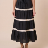 Charleston Lace Maxi Skirt