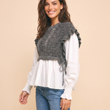 Cozy Cottage Sweater Top