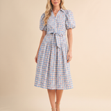 Cherry Picnic Midi Dress