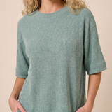 Weekend Rib Knit Tee