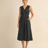Modern Muse Zip Midi Dress