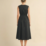 Modern Muse Zip Midi Dress (detail view 2)
