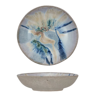 Mult Color Stoneware Bowl