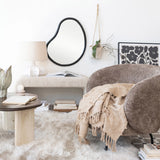 Organic Shaped Wall Mirror