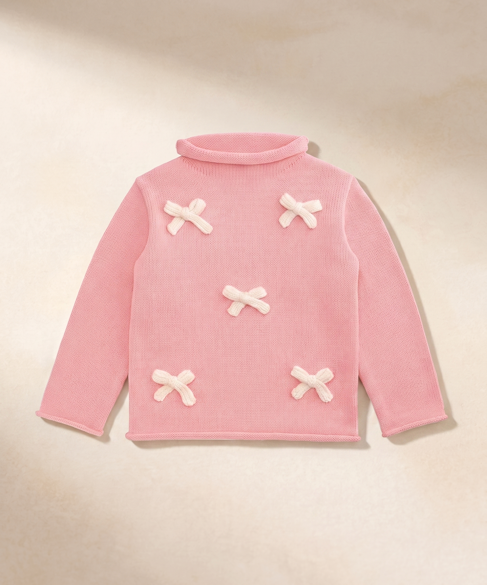 Pink Bow Sweater - Last One