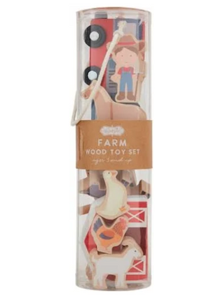 Farm Wood Toy Set