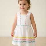 Ric-Rac Poplin Dress