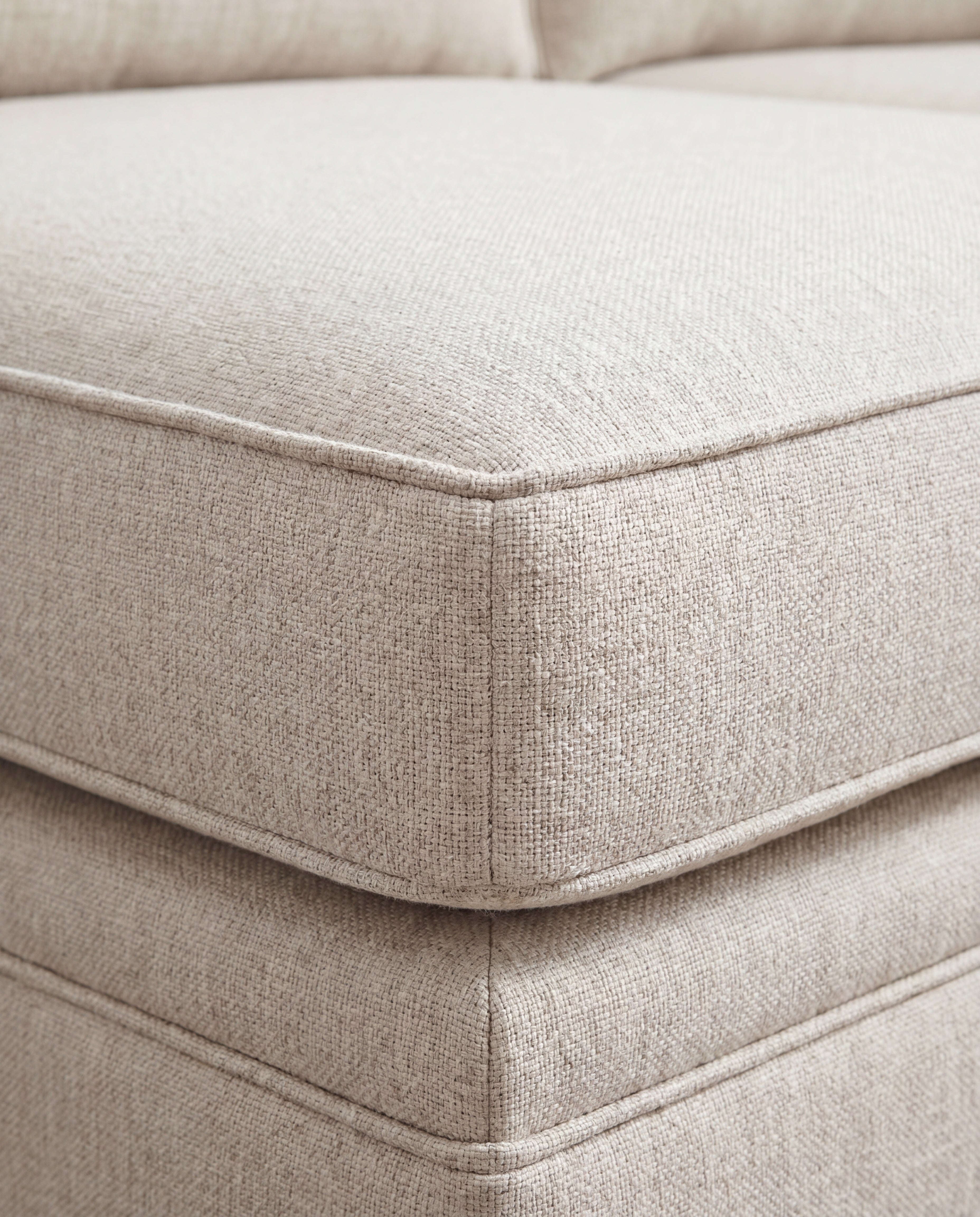 Scout Sofa– Modern Upholstered Track Arm Couch (detail view 3)