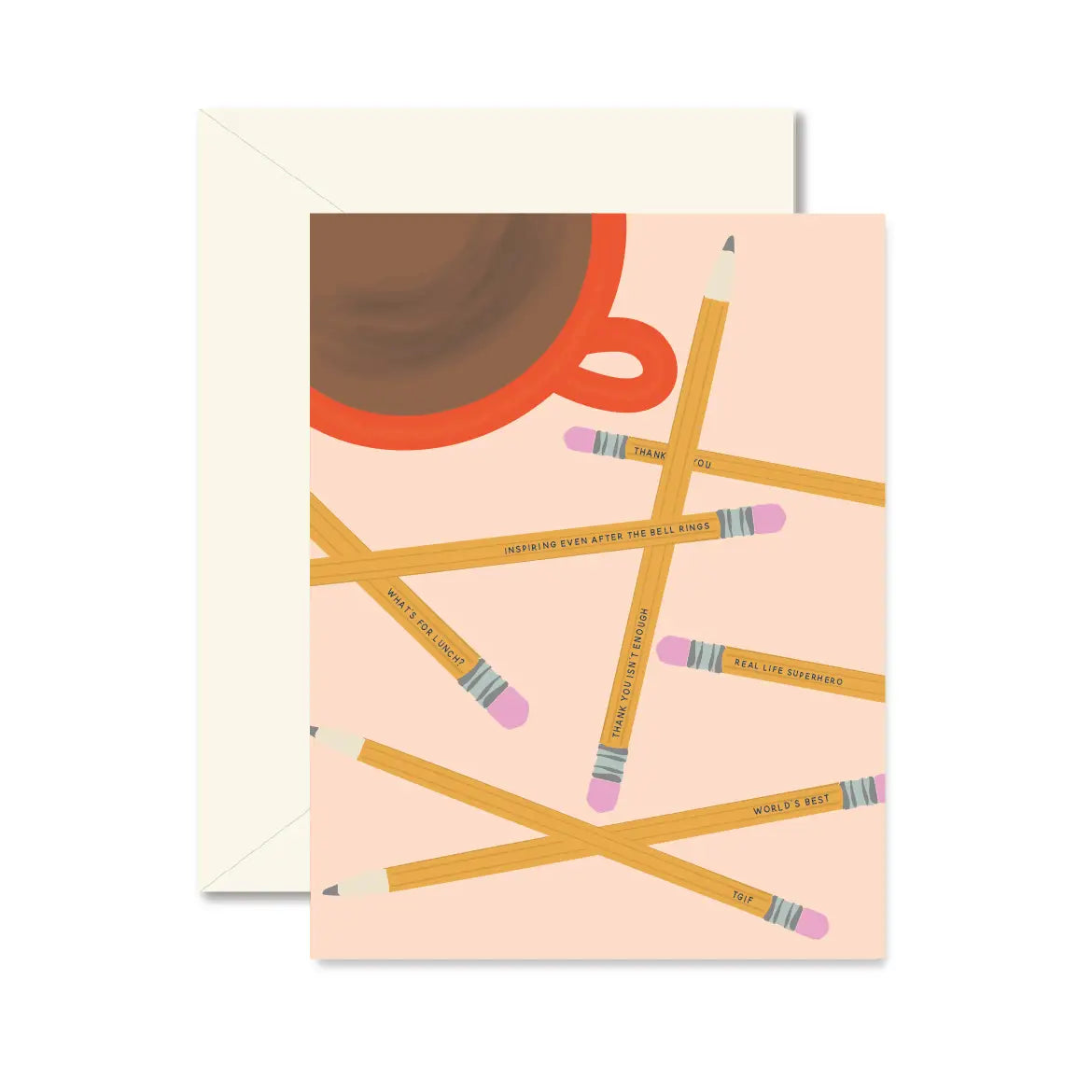 Teacher Pencil Card