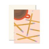 Teacher Pencil Card