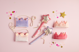 Velvet Light Up Crown