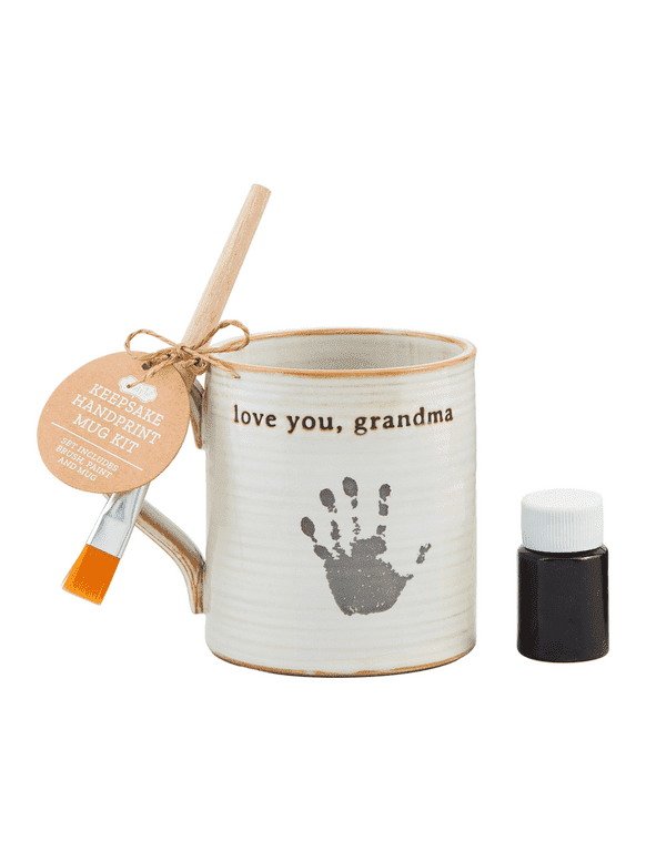 Grandma Handprint Mug